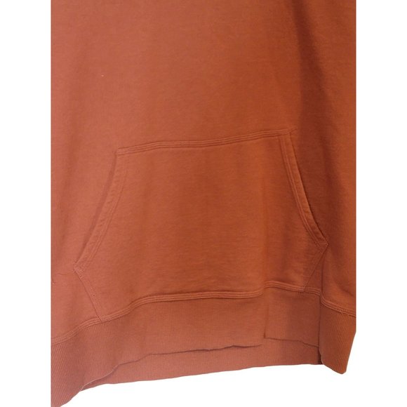 Champion Hooded Sweatshirt Pull Over Rust/Brown‎ Long Sleeve Hoodie Size Men's M - Picture 7 of 7